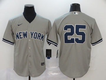 Gleyber Torres New York Yankees gray Replica jersey