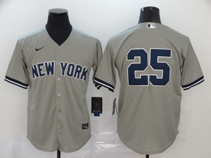 Gleyber Torres New York Yankees gray Replica jersey