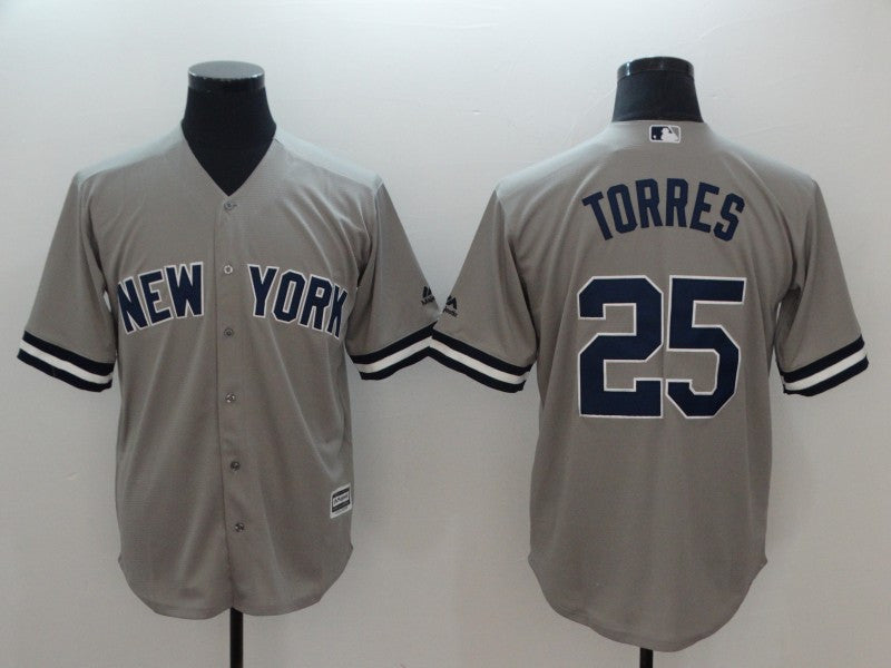 Gleyber Torres New York Yankees gray Replica jersey