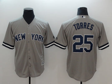 Gleyber Torres New York Yankees gray Replica jersey