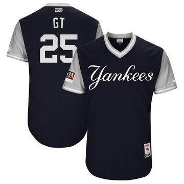 Gleyber Torres New York Yankees navy Authentic jersey