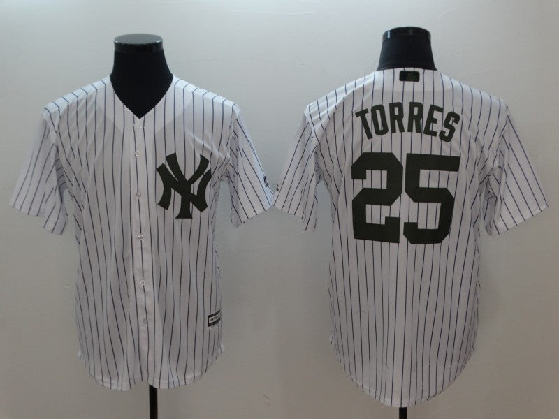 Gleyber Torres New York Yankees white jersey