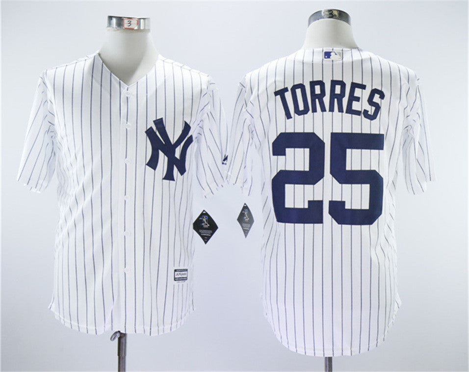 Gleyber Torres New York Yankees white Replica jersey
