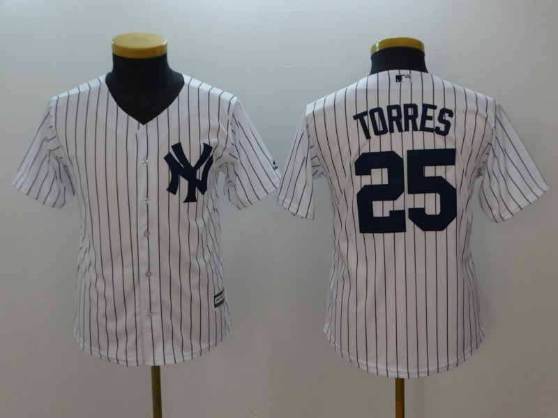 Gleyber Torres New York Yankees white jersey