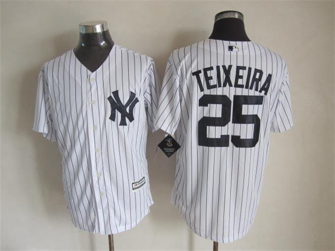 Teixeira New York Yankees white jersey