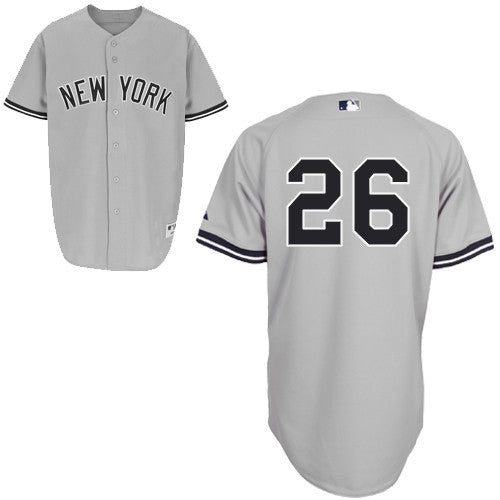 Chris Capuano New York Yankees grey jersey