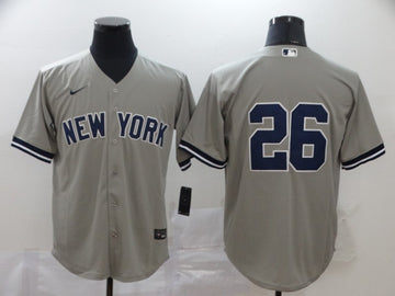 DJ LeMahieu New York Yankees gray jersey
