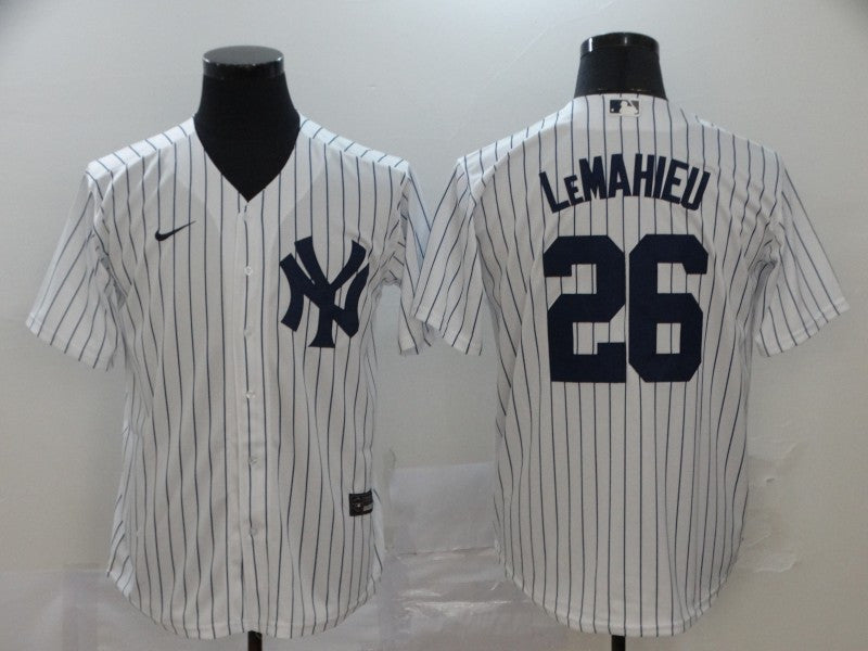DJ LeMahieu New York Yankees white jersey