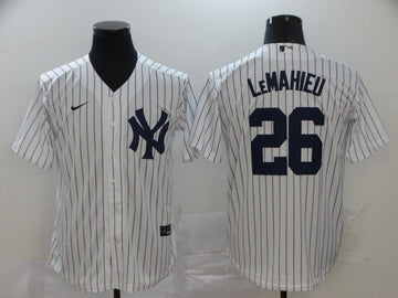 DJ LeMahieu New York Yankees white jersey