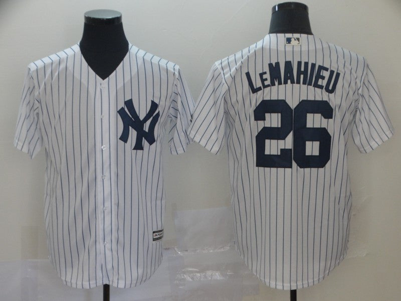 DJ LeMahieu New York Yankees white jersey