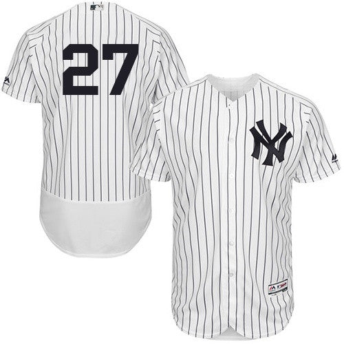 Austin Romine New York Yankees white jersey