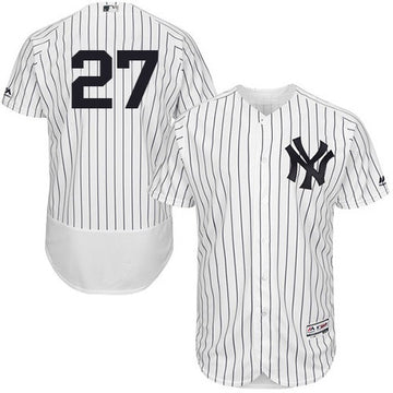Austin Romine New York Yankees white jersey