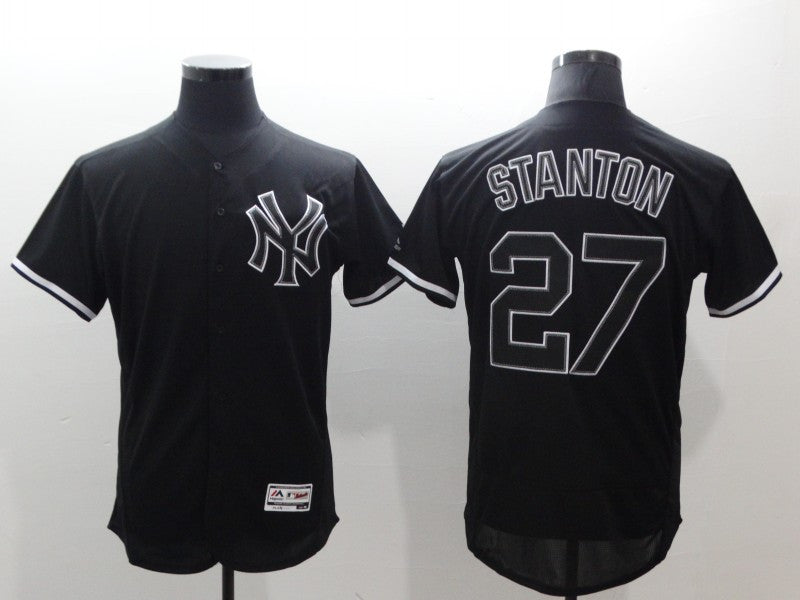 Giancarlo Stanton New York Yankees black jersey
