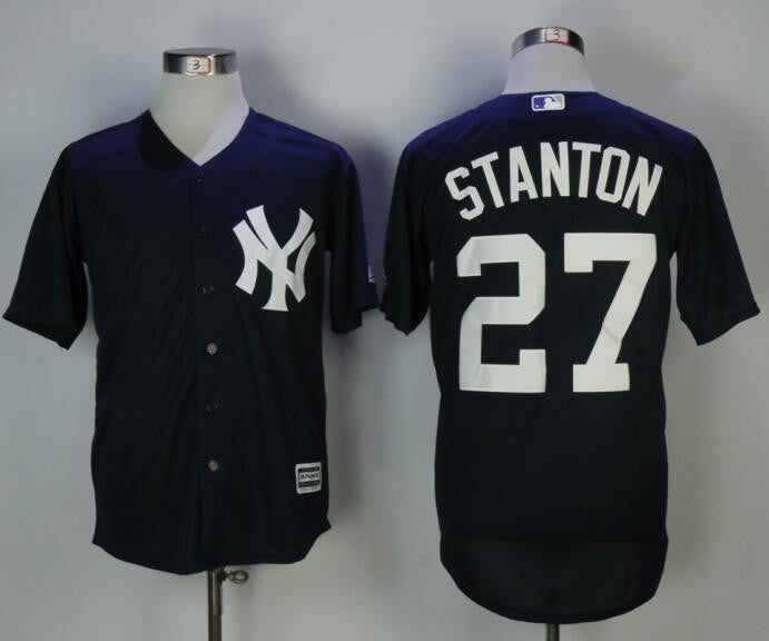 Giancarlo Stanton New York Yankees navy jersey