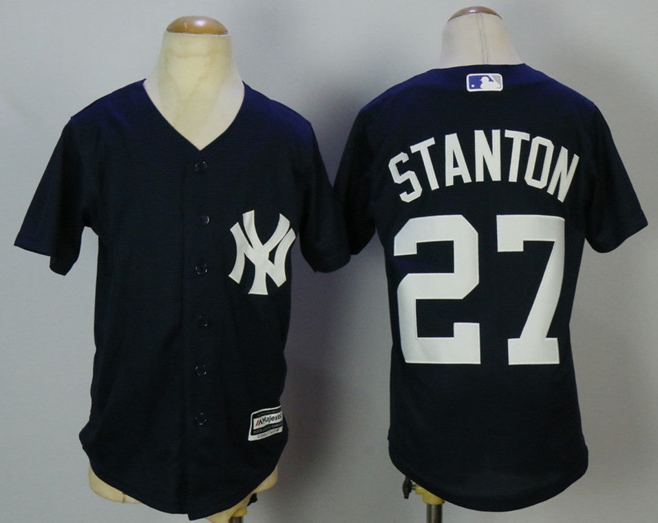 Giancarlo Stanton New York Yankees navy jersey