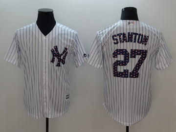 Giancarlo Stanton New York Yankees white jersey