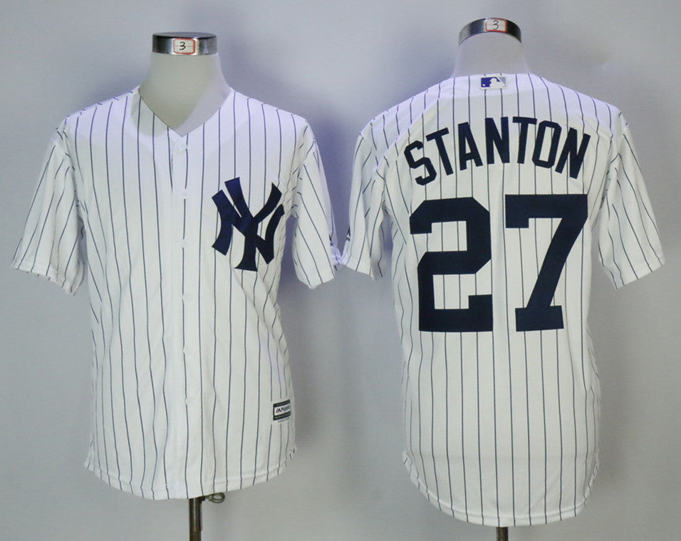 Giancarlo Stanton New York Yankees white jersey