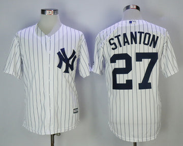 Giancarlo Stanton New York Yankees white jersey