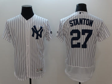 Giancarlo Stanton New York Yankees white jersey