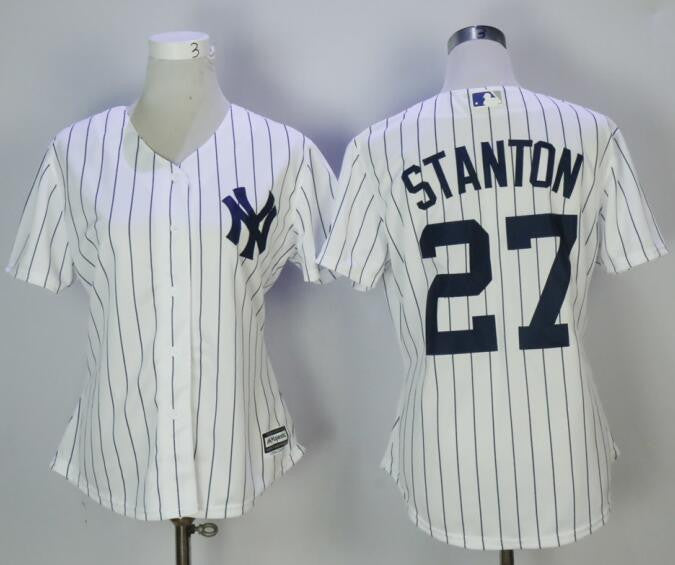 Giancarlo Stanton New York Yankees white jersey