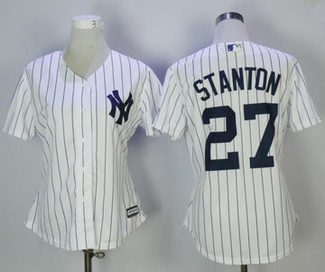 Giancarlo Stanton New York Yankees white jersey