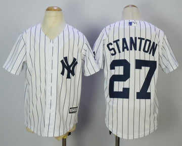 Giancarlo Stanton New York Yankees white jersey