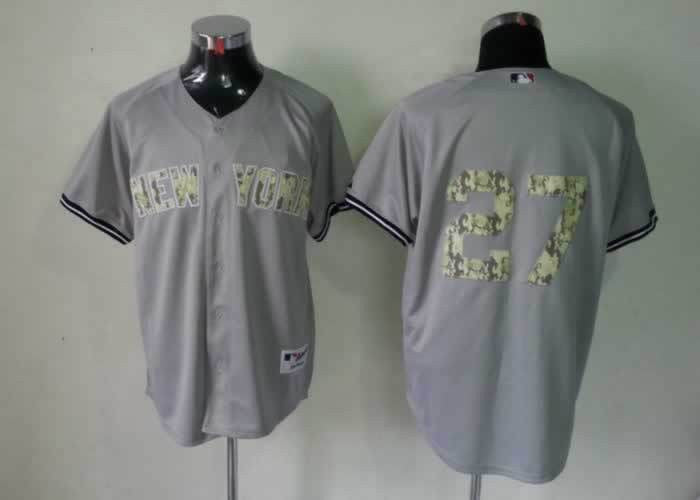 New York Yankees grey Camo jersey