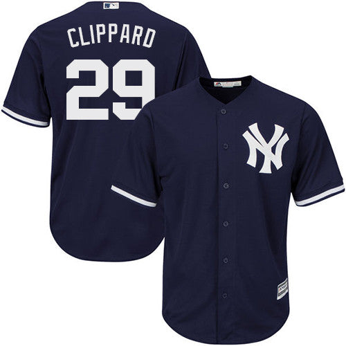 Tyler Clippard New York Yankees navy jersey