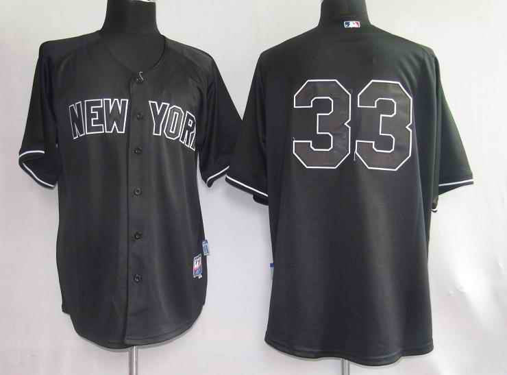 Swisher New York Yankees black jersey