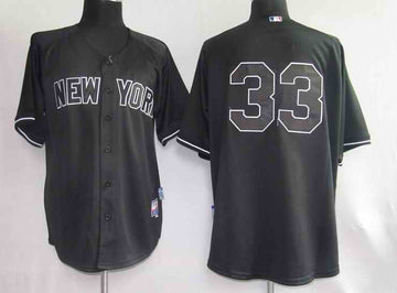Swisher New York Yankees black jersey