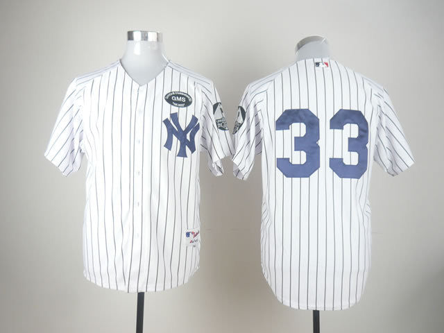 Swisher New York Yankees white jersey