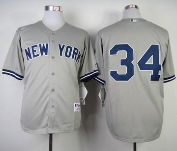 Brian McCann New York Yankees grey jersey