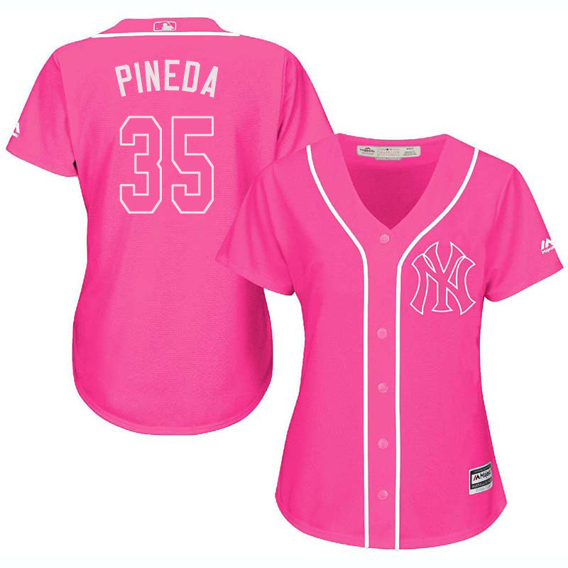 Michael Pineda New York Yankees pink jersey