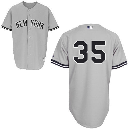 Mike Mussina New York Yankees grey jersey