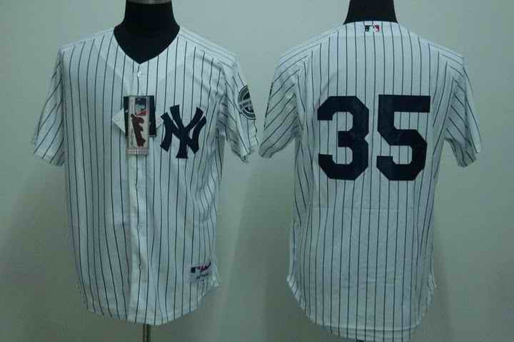 Mussina New York Yankees white jersey