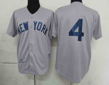 Gehrig New York Yankees grey jersey