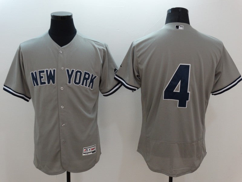 Lou Gehrig New York Yankees grey jersey