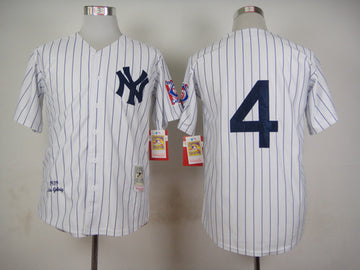 Lou Gehrig New York Yankees white Throwback jersey