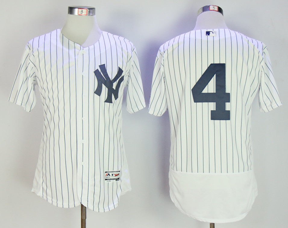 Lou Gehrig New York Yankees white jersey