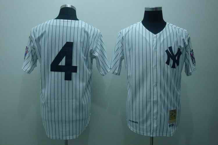 Lou Gehrig New York Yankees white jersey
