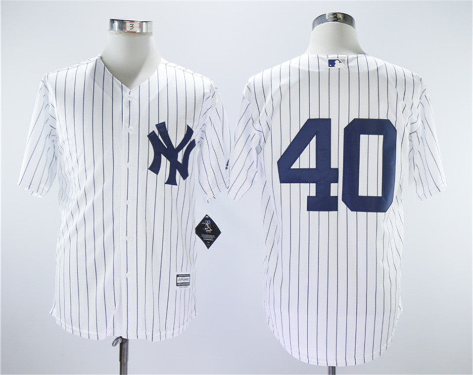 Luis Severino New York Yankees white jersey