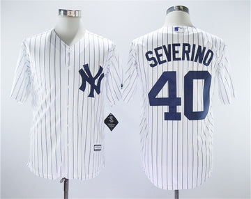 Luis Severino New York Yankees white Replica jersey