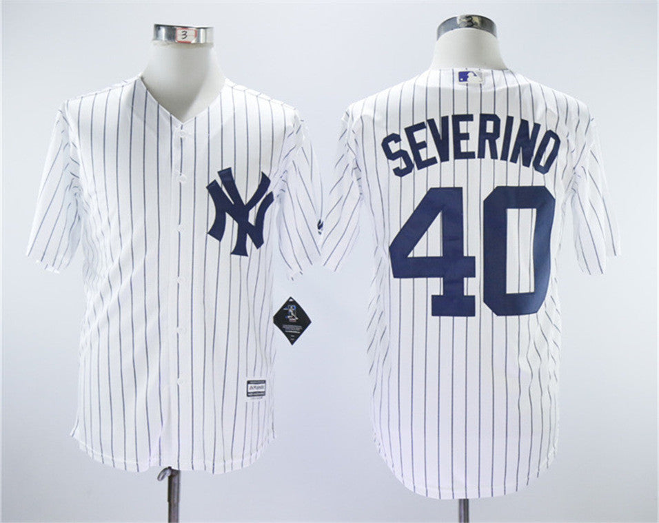 Luis Severino New York Yankees white Replica jersey