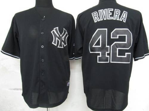 Mariano Rivera New York Yankees black Fashion jersey