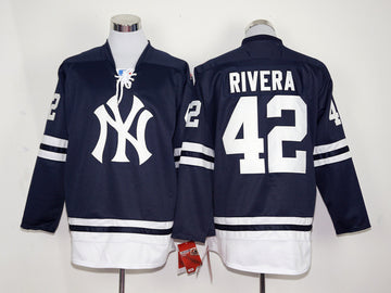 Mariano Rivera New York Yankees navy jersey