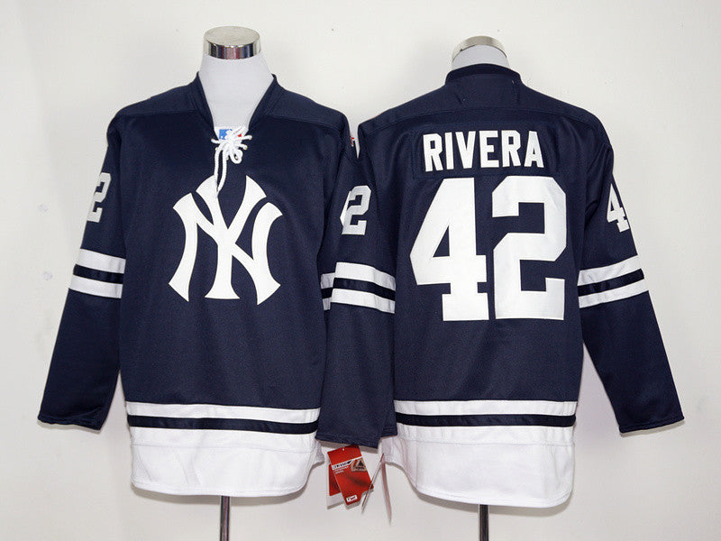 Mariano Rivera New York Yankees navy jersey