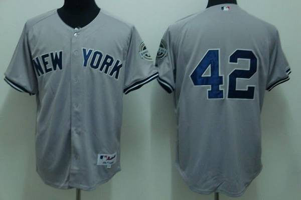 Mariano Rivera New York Yankees grey jersey