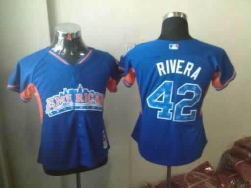 Rivera New York Yankees blue jersey