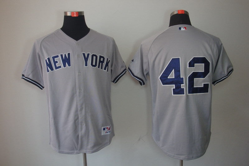 Rivera New York Yankees gray jersey