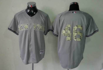 Andy Pettitte New York Yankees grey Camo jersey